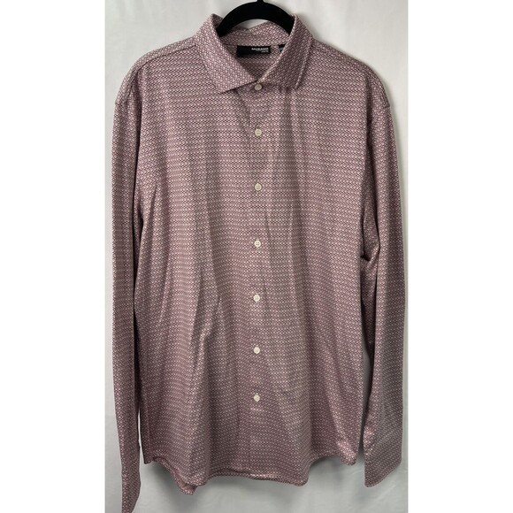 Murano Liquid Luxury Slim Fit Button Up Large - Picture 3 of 9